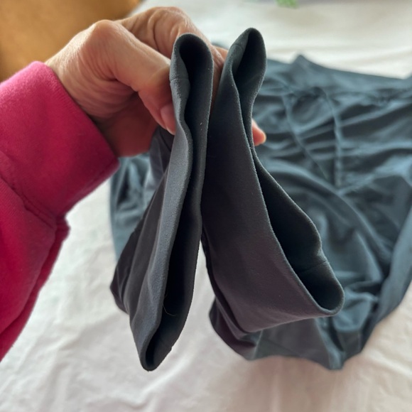 NWOT Athleta Teal Altitude Ruched Stretch Hiking Jogger Pants SZ 16 - Picture 8 of 12